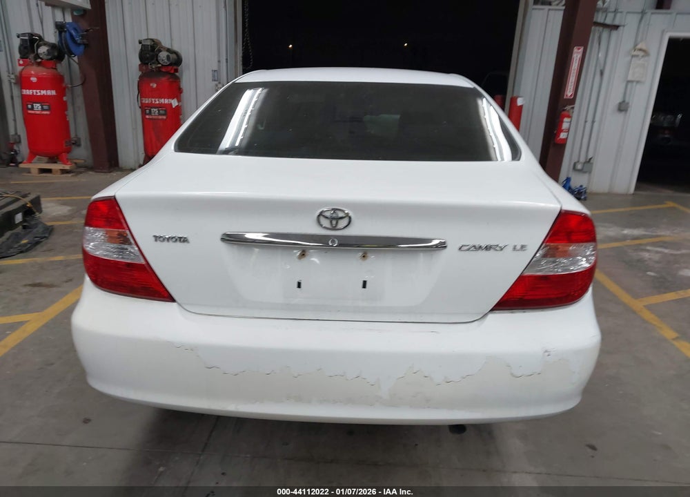 2004 TOYOTA CAMRY LE VIN: 4T1BE32KX4U288274