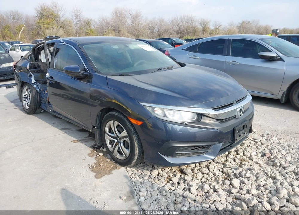 2018 HONDA CIVIC LX VIN: 19XFC2F55JE009317