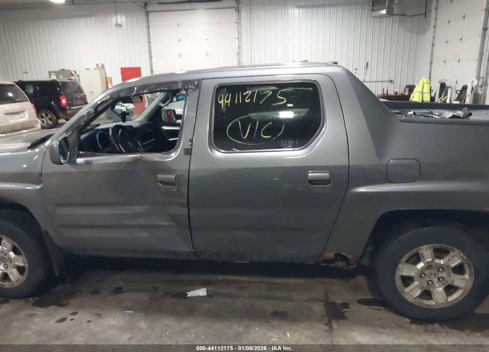 2008 HONDA RIDGELINE RTL VIN: 2HJYK16508H500636