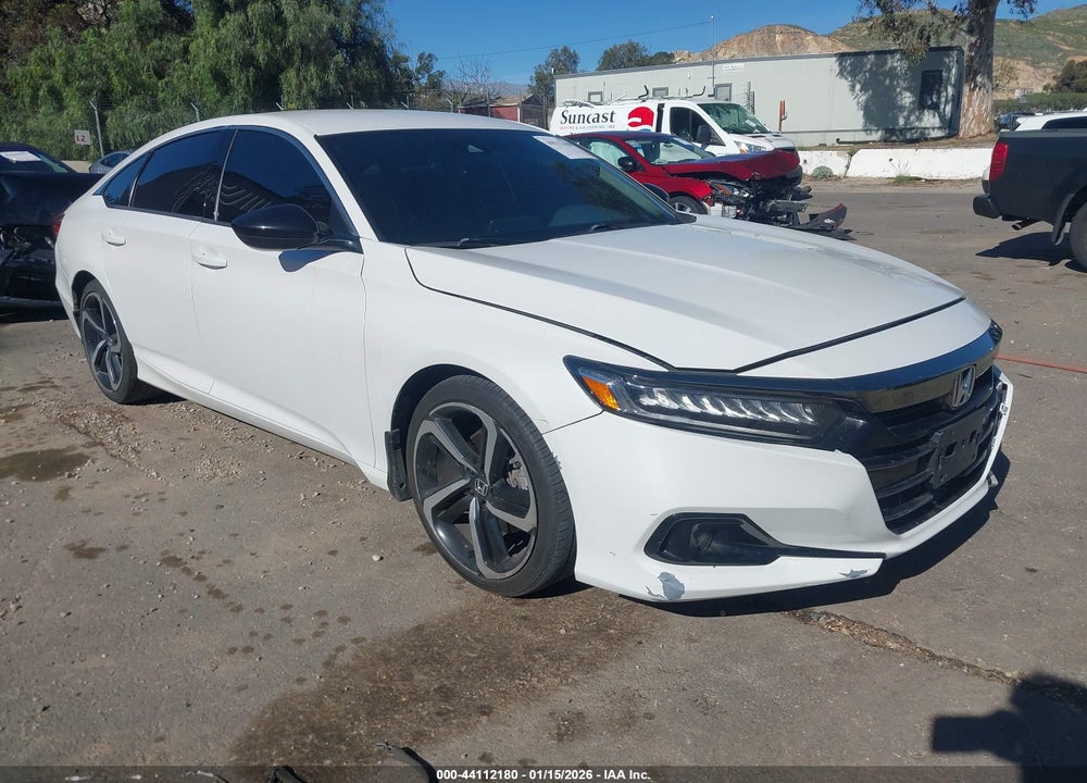 2021 HONDA ACCORD SEDAN VIN: 1HGCV1F33MA084886