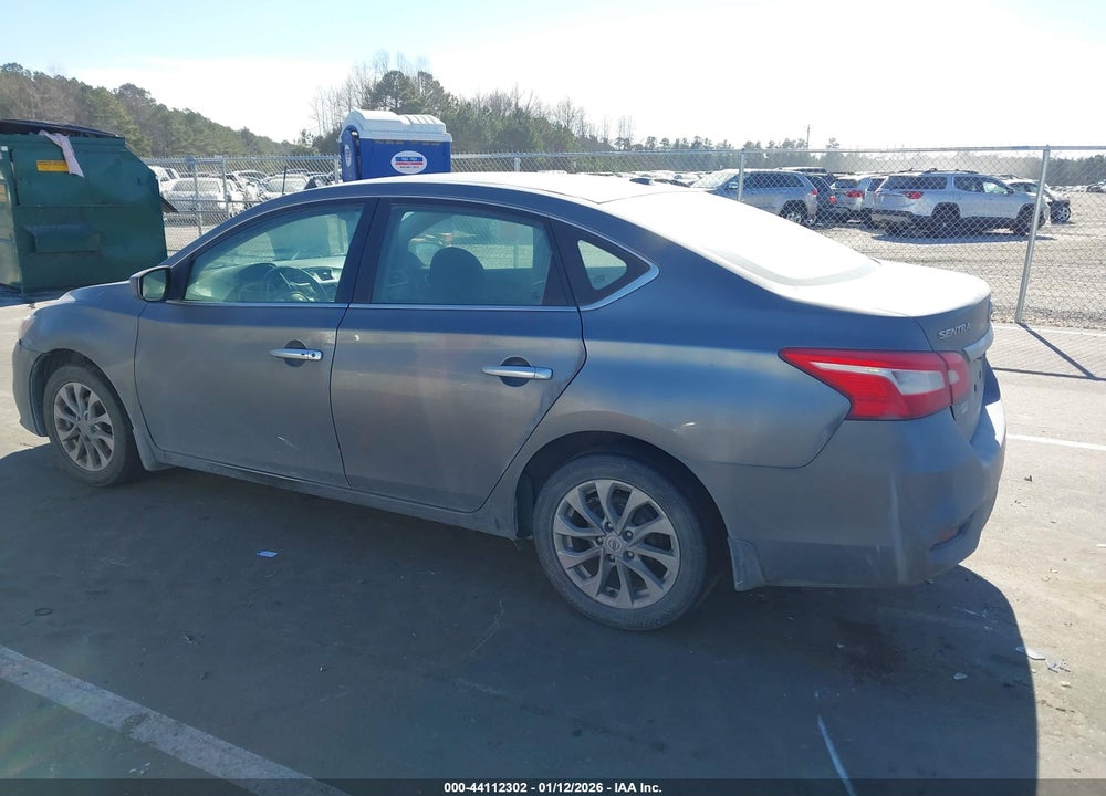 2019 NISSAN SENTRA SV VIN: 3N1AB7AP7KY260586
