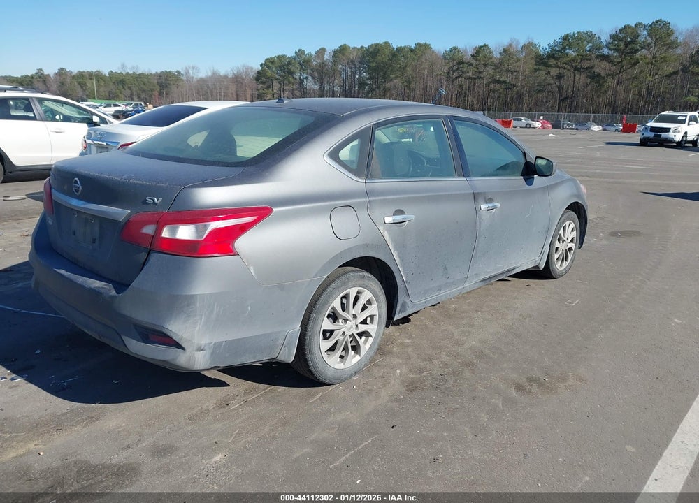2019 NISSAN SENTRA SV VIN: 3N1AB7AP7KY260586