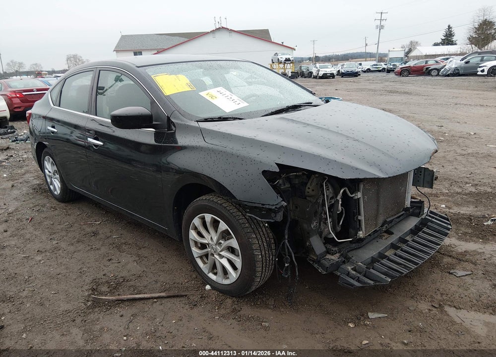 2019 NISSAN SENTRA SV VIN: 3N1AB7AP1KL624143