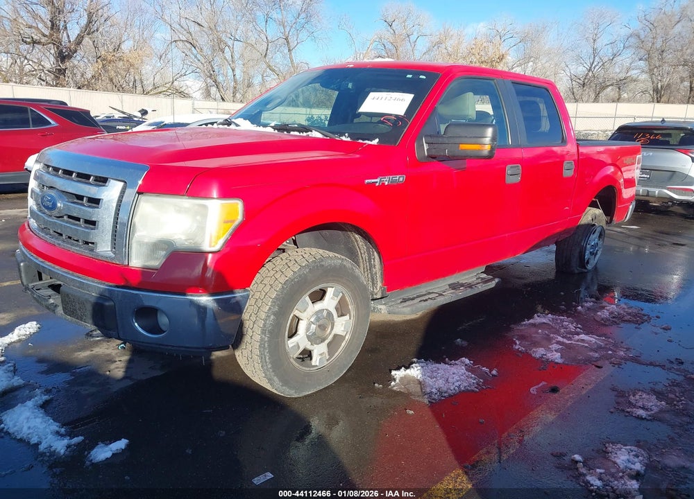 2011 FORD F-150 XLT VIN: 1FTFW1EF9BKD45157