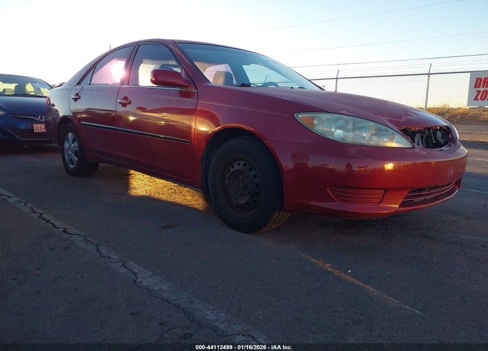 2006 TOYOTA CAMRY LE VIN: 4T1BE32K06U155929