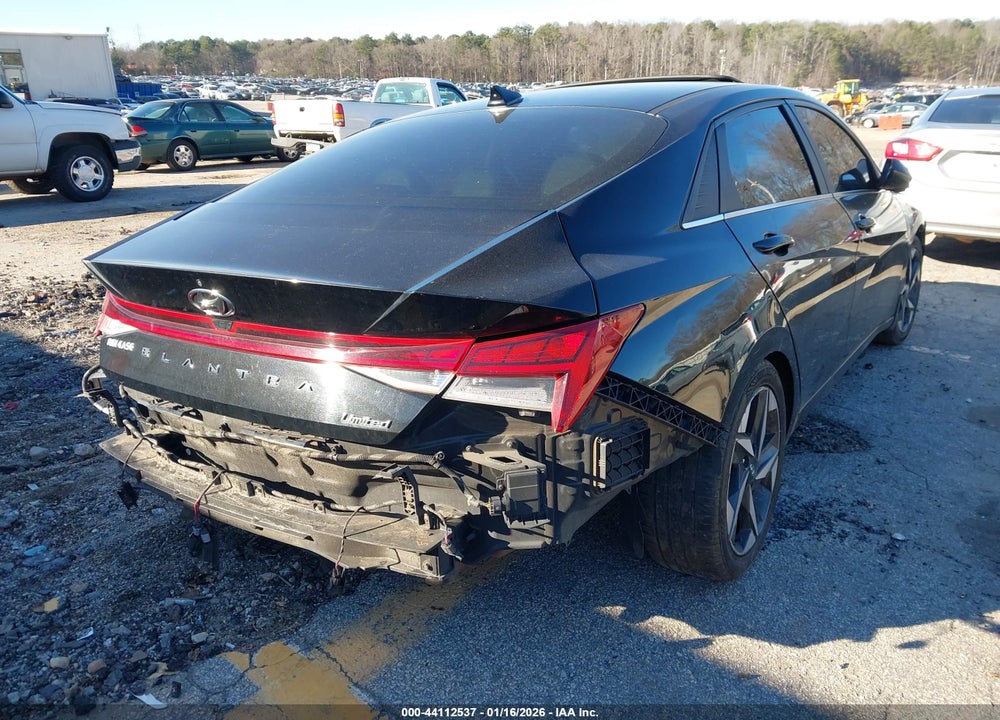 2022 HYUNDAI ELANTRA LIMITED VIN: 5NPLP4AG9NH053625