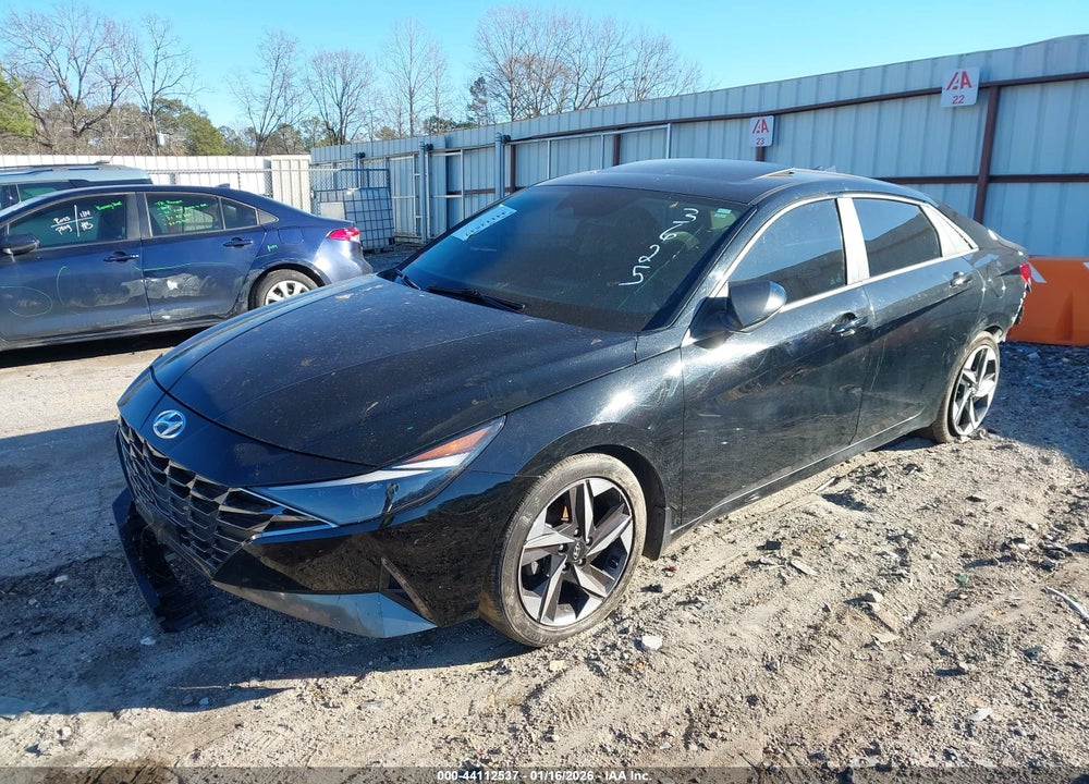 2022 HYUNDAI ELANTRA LIMITED VIN: 5NPLP4AG9NH053625