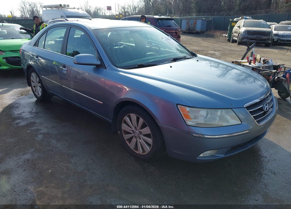 2009 HYUNDAI SONATA LIMITED V6 VIN: 5NPEU46F89H516653