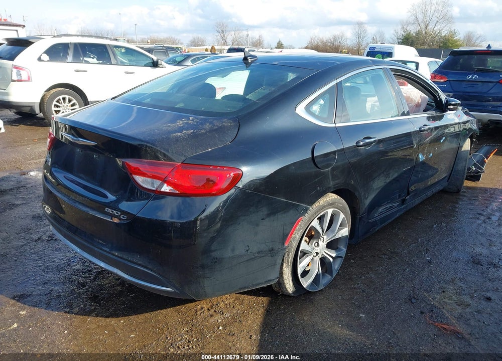 2016 CHRYSLER 200 C VIN: 1C3CCCCB4GN103877