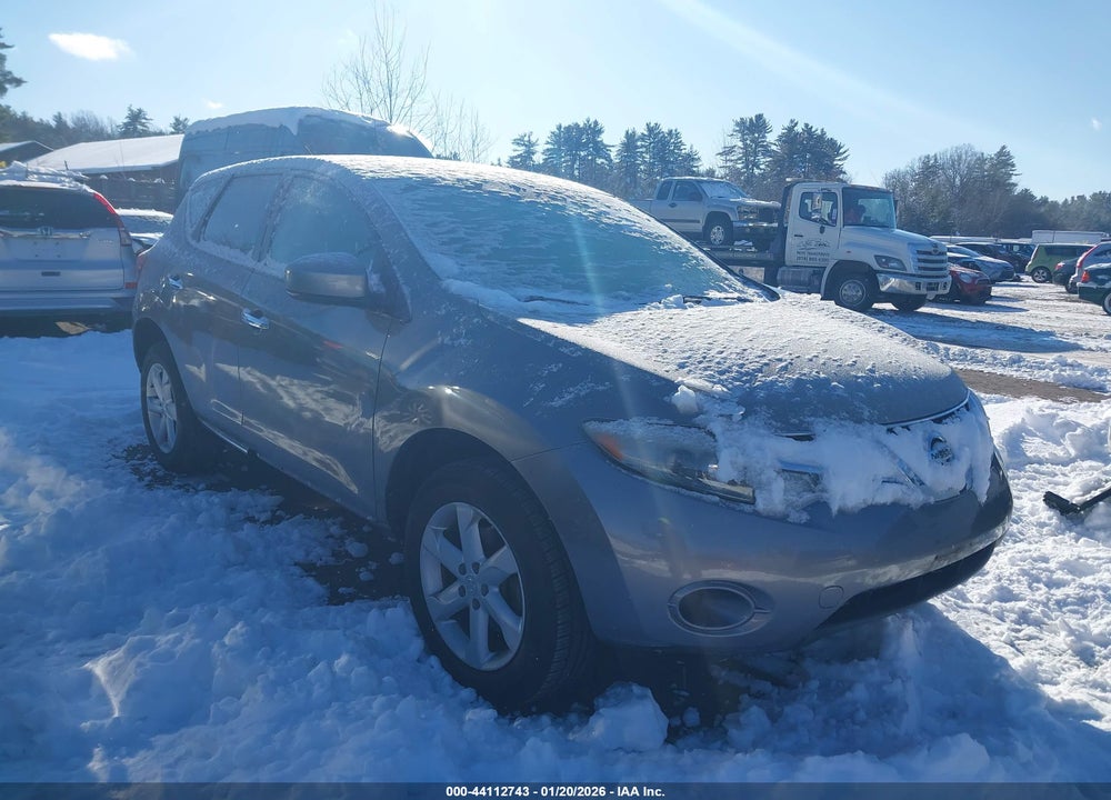 2010 NISSAN MURANO S VIN: JN8AZ1MW6AW135923