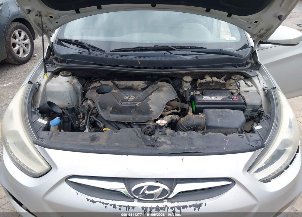 2014 HYUNDAI ACCENT GLS VIN: KMHCU4AE0EU595401