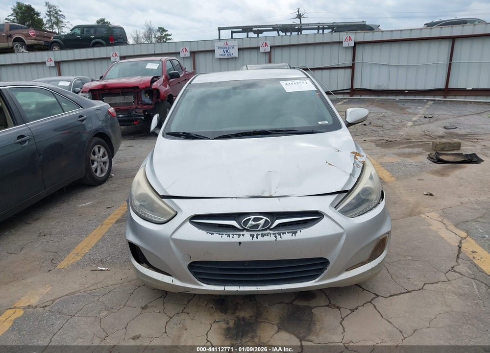 2014 HYUNDAI ACCENT GLS VIN: KMHCU4AE0EU595401