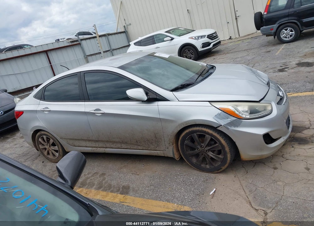 2014 HYUNDAI ACCENT GLS VIN: KMHCU4AE0EU595401