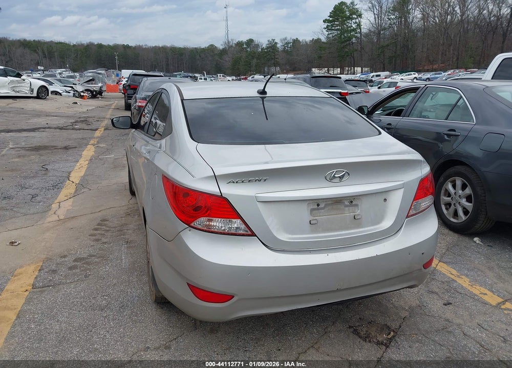 2014 HYUNDAI ACCENT GLS VIN: KMHCU4AE0EU595401