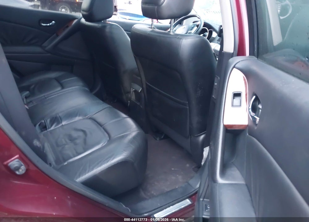 2009 NISSAN MURANO LE VIN: JN8AZ18W89W136240