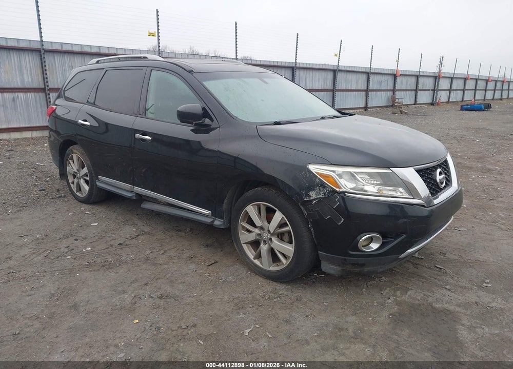 2014 NISSAN PATHFINDER PLATINUM VIN: 5N1AR2MM2EC619946