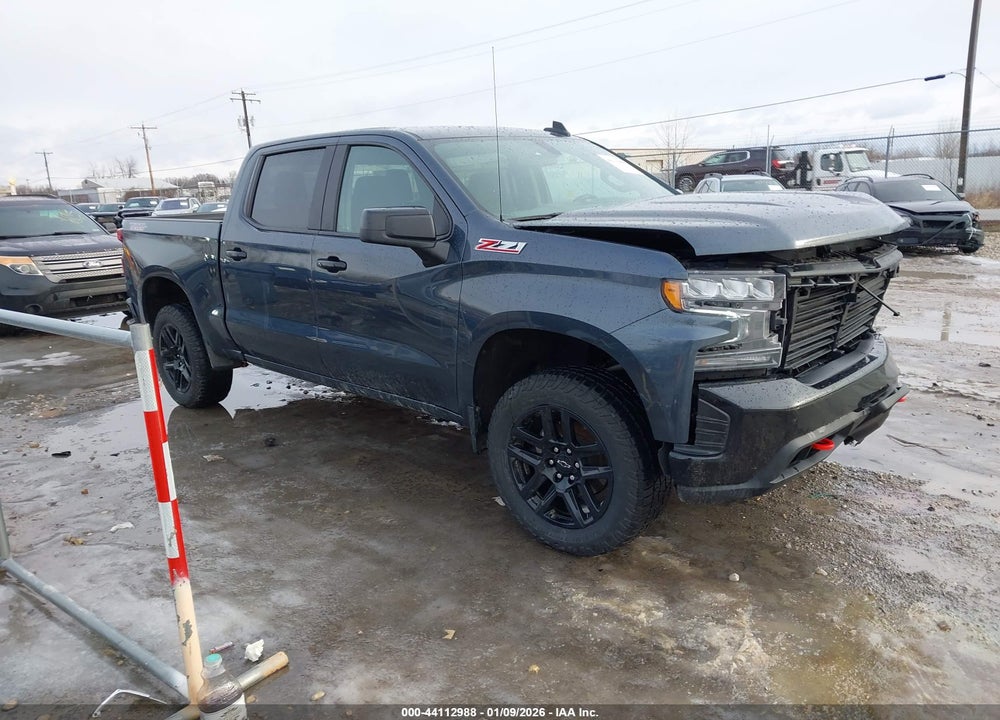 2021 CHEVROLET SILVERADO 1500 4WD  SHORT BED LT TRAIL BOSS VIN: 1GCPYFED8MZ400217