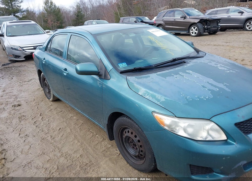 2009 TOYOTA COROLLA LE VIN: JTDBL40E199039076