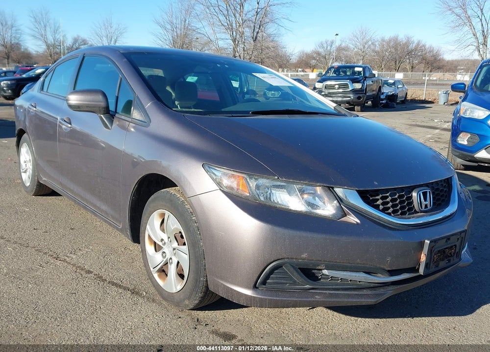 2015 HONDA CIVIC LX VIN: 19XFB2F51FE207421