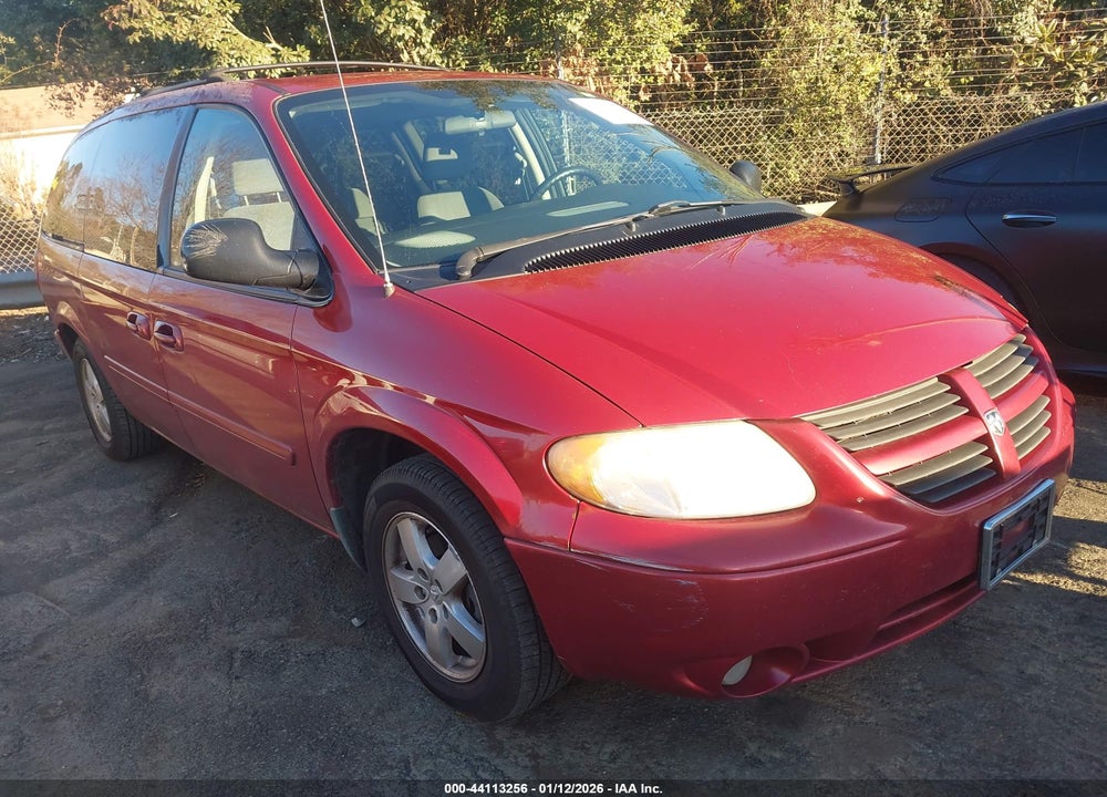 2007 DODGE GRAND CARAVAN SXT VIN: 2D8GP44L57R265682