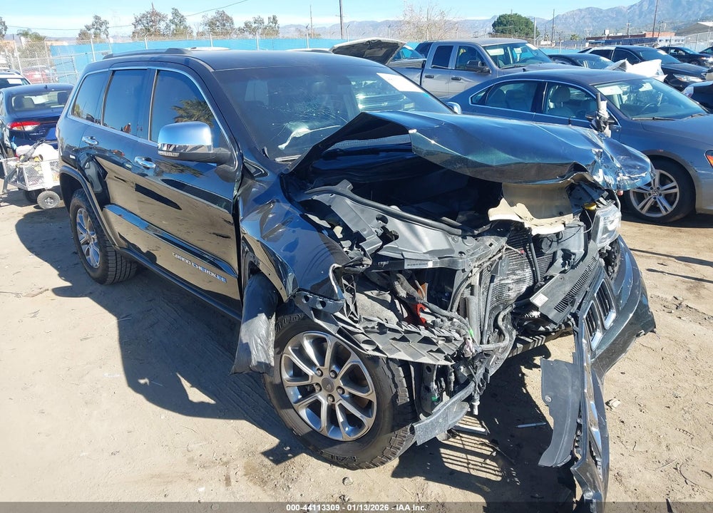 2015 JEEP GRAND CHEROKEE LIMITED VIN: 1C4RJEBGXFC185421