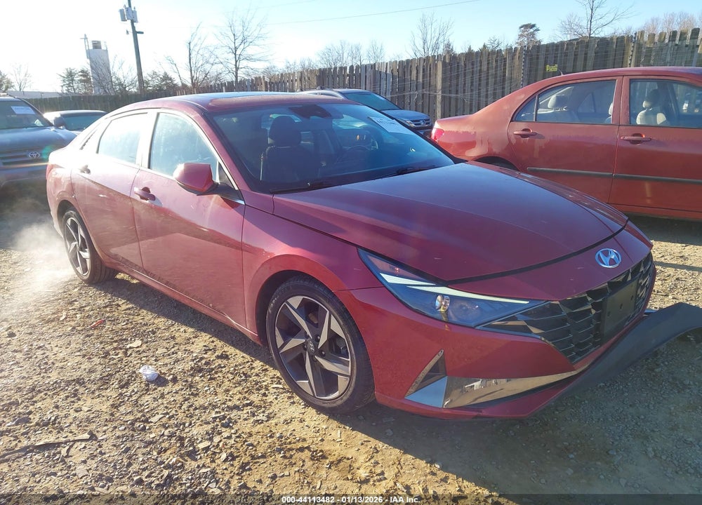 2021 HYUNDAI ELANTRA SEL VIN: KMHLN4AG5MU199557