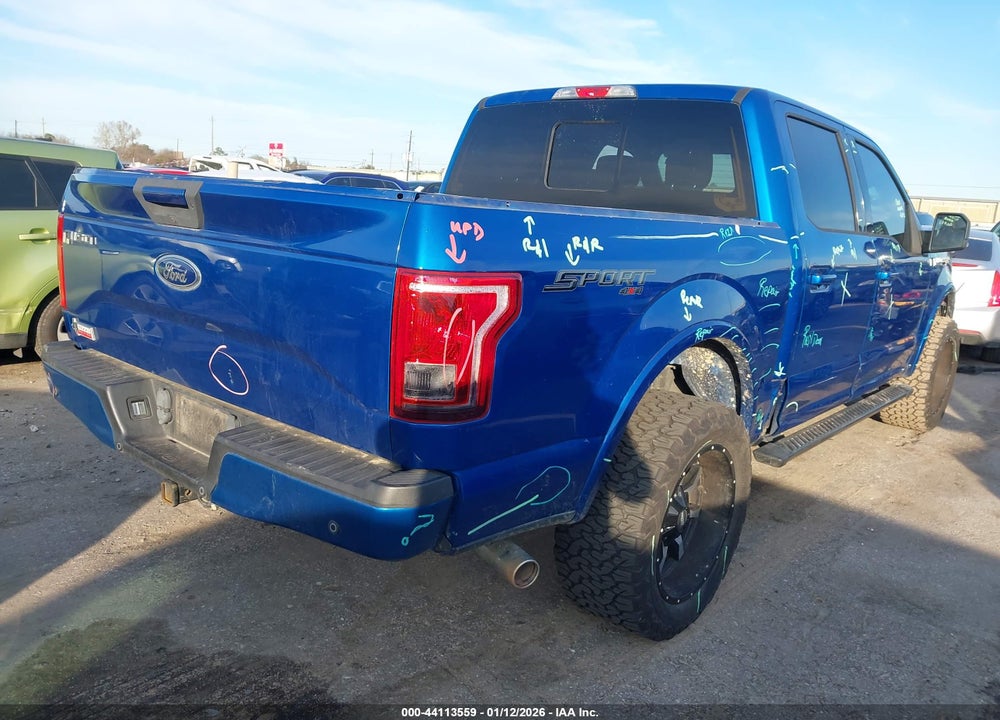 2017 FORD F-150 XLT VIN: 1FTEW1EF2HKE48389