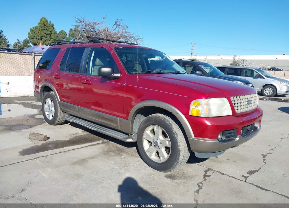 2003 FORD EXPLORER EDDIE BAUER VIN: 1FMZU74K03UC17069