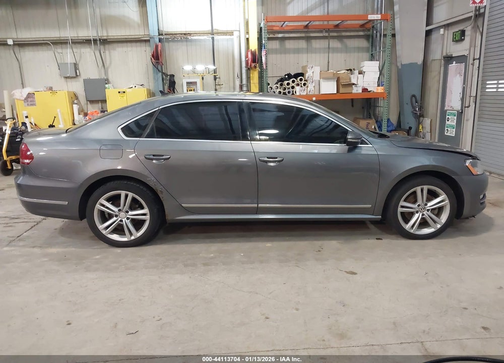 2012 VOLKSWAGEN PASSAT 3.6L V6 SEL PREMIUM VIN: 1VWCM7A34CC058440