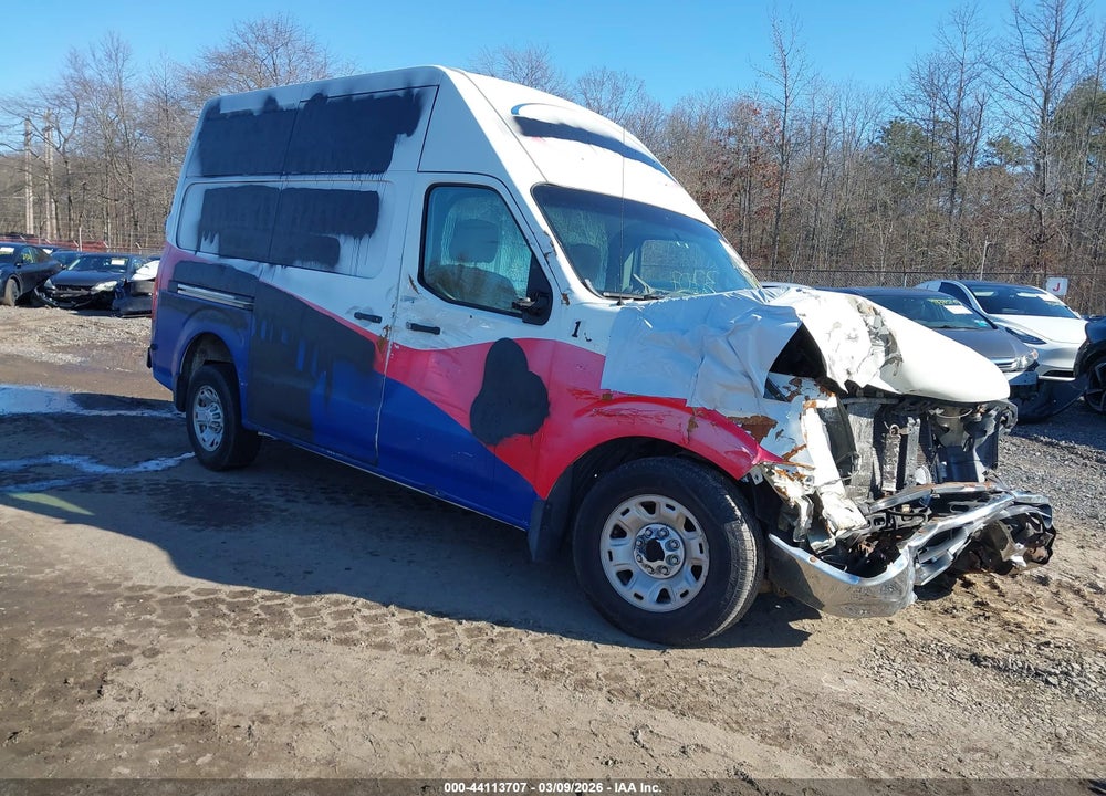 2013 NISSAN NV CARGO NV2500 HD SV V6 VIN: 1N6BF0LX0DN112738
