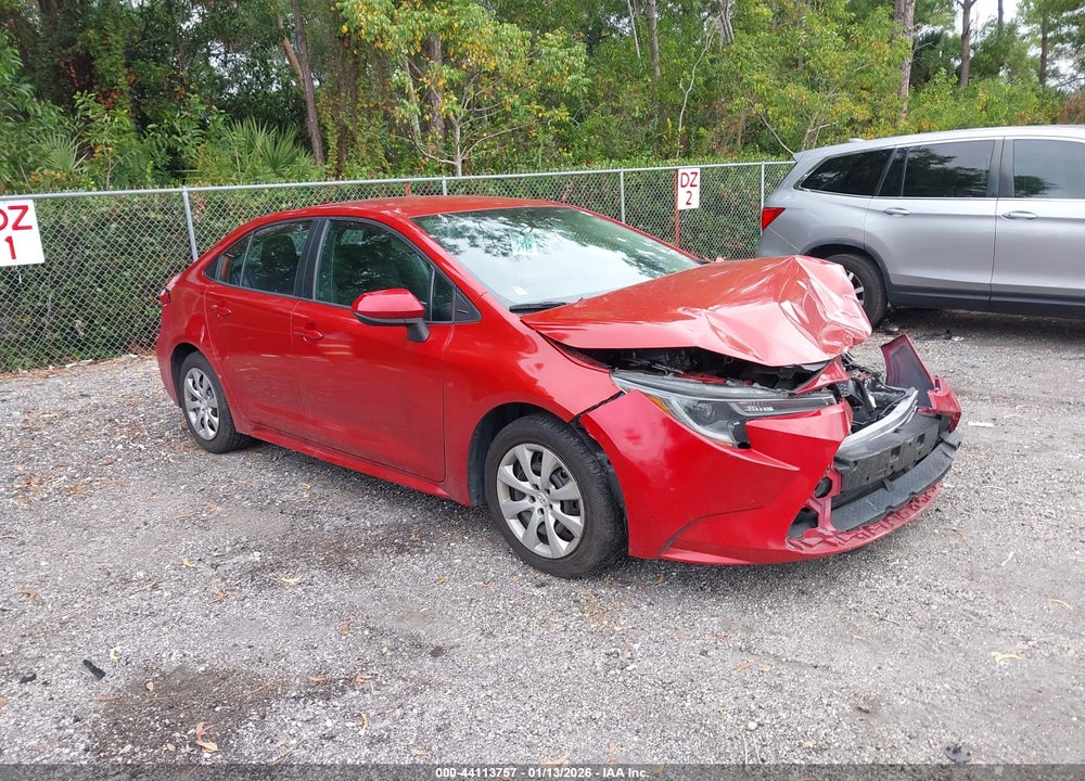 2021 TOYOTA COROLLA LE VIN: 5YFEPMAE8MP188698