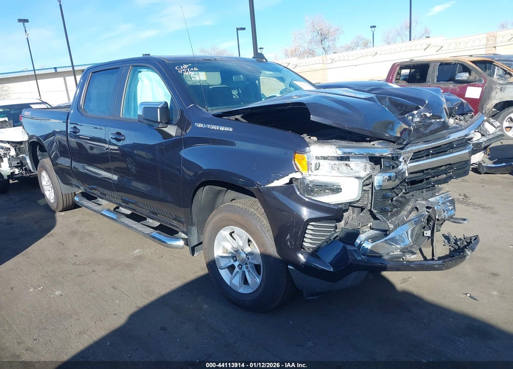 2022 CHEVROLET SILVERADO 1500 4WD  STANDARD BED LT VIN: 1GCUDDED1NZ626345