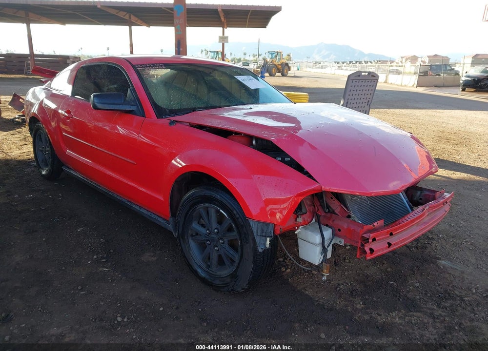 2008 FORD MUSTANG V6 DELUXE/V6 PREMIUM VIN: 1ZVHT80N085175333