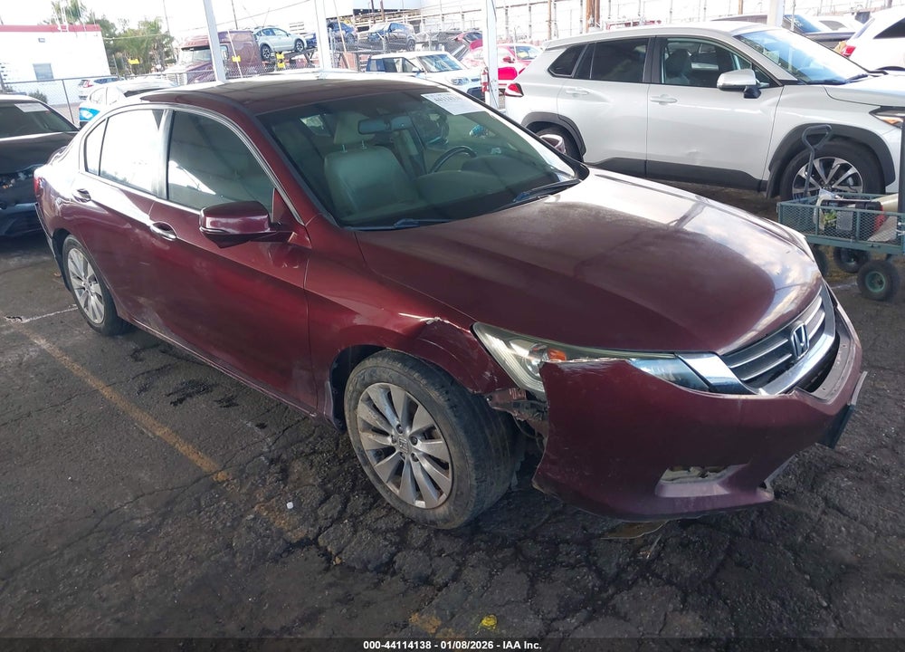 2013 HONDA ACCORD EX-L VIN: 1HGCR2F81DA143505