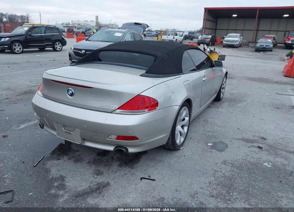 2007 BMW 650I VIN: WBAEK13567CN82558