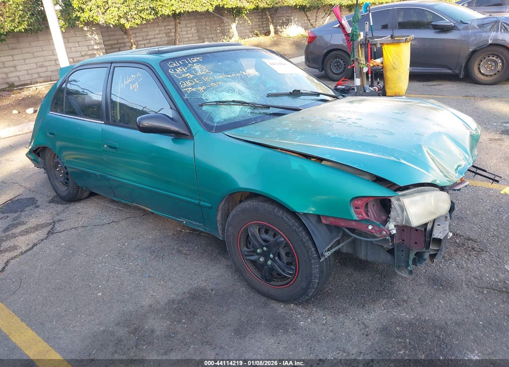 2001 TOYOTA COROLLA S VIN: 1NXBR12EX1Z432436