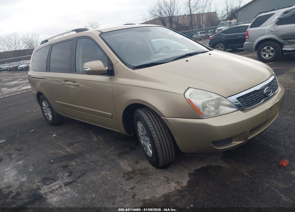 2011 KIA SEDONA LX VIN: KNDMG4C76B6365411