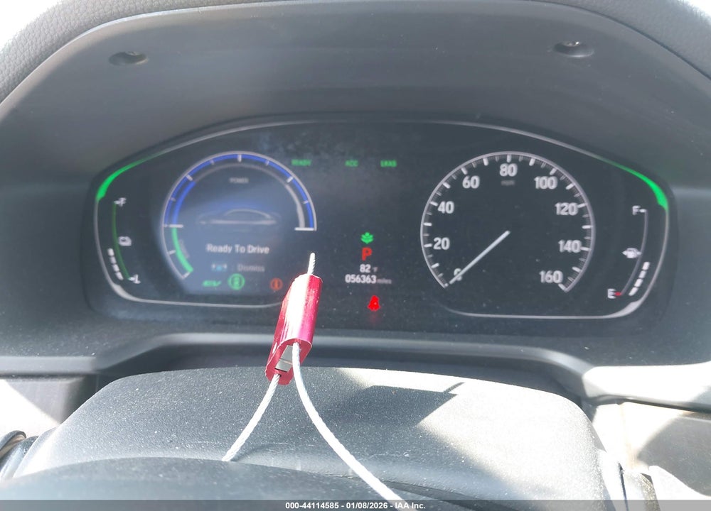 2019 HONDA ACCORD HYBRID EX VIN: 1HGCV3F41KA015115