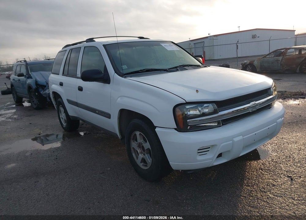 2004 CHEVROLET TRAILBLAZER LS VIN: 1GNDS13S142164549