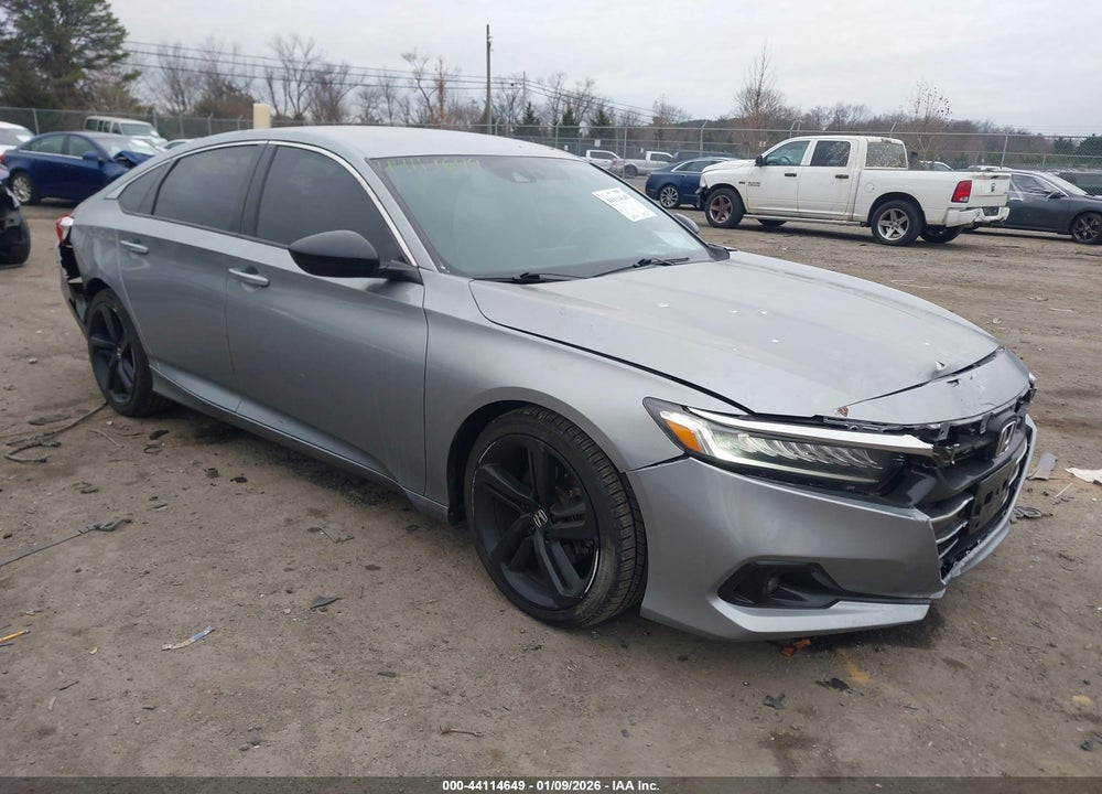 2022 HONDA ACCORD SPORT VIN: 1HGCV1F30NA040006