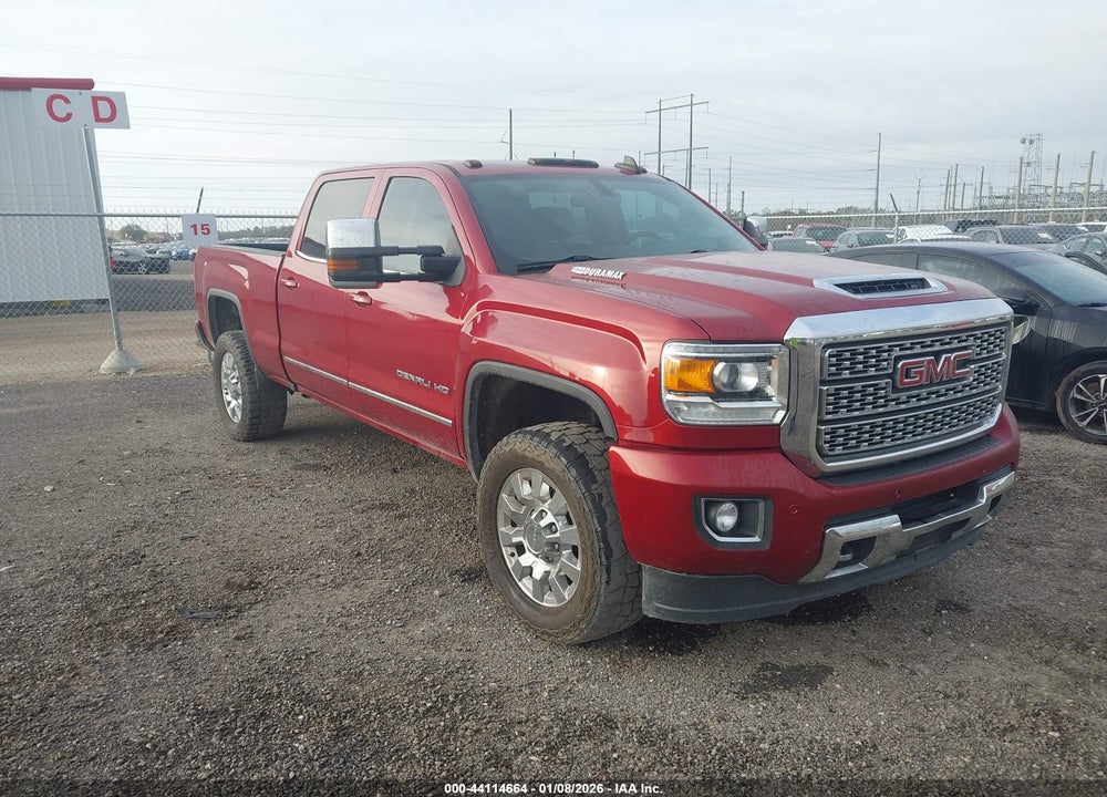 2018 GMC SIERRA 2500HD DENALI VIN: 1GT12UEY7JF212641