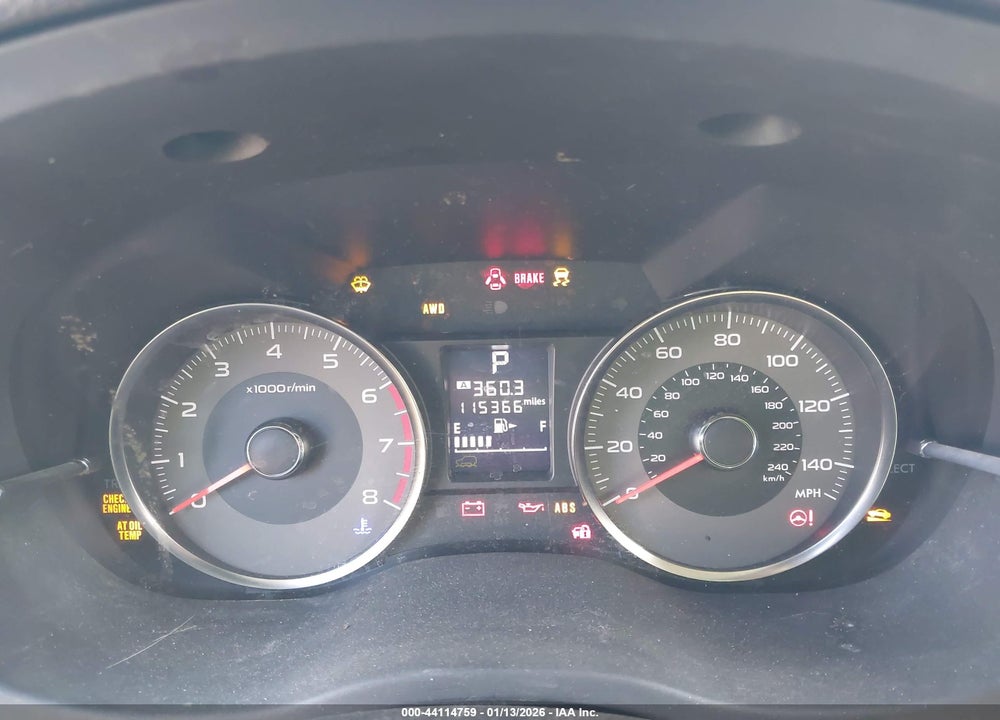 2014 SUBARU FORESTER 2.5I LIMITED VIN: JF2SJAJC4EH472555