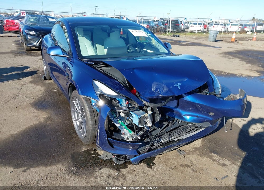2021 TESLA MODEL 3 STANDARD RANGE PLUS REAR-WHEEL DRIVE VIN: 5YJ3E1EA6MF058532