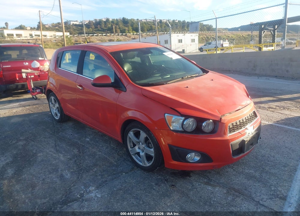 2012 CHEVROLET SONIC 2LZ VIN: 1G1JE6SH0C4133004