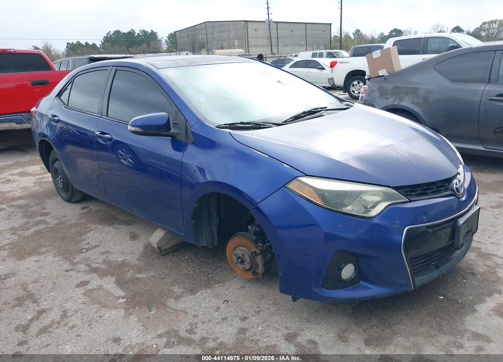 2014 TOYOTA COROLLA S PLUS VIN: 5YFBURHE0EP117205