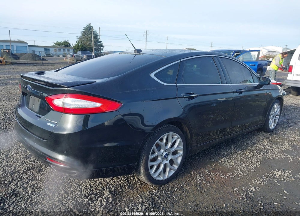 2013 FORD FUSION TITANIUM VIN: 3FA6P0D98DR352852