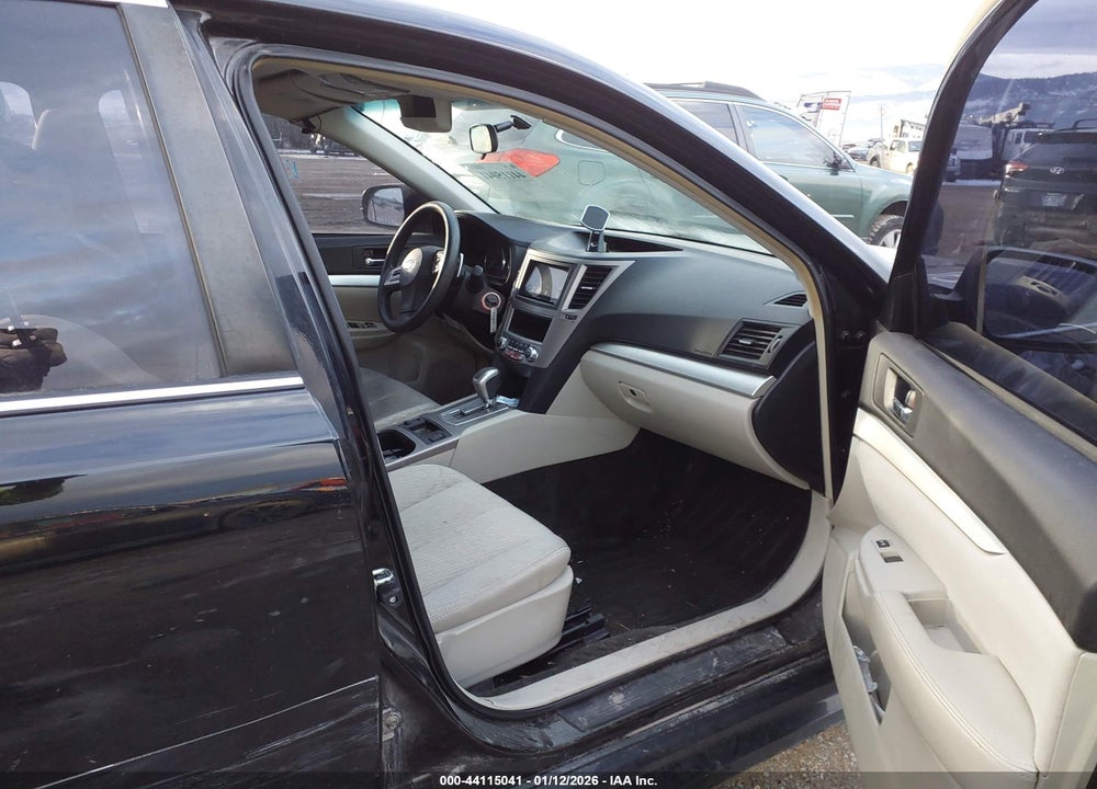 2012 SUBARU LEGACY 2.5I VIN: 4S3BMBA6XC3028287
