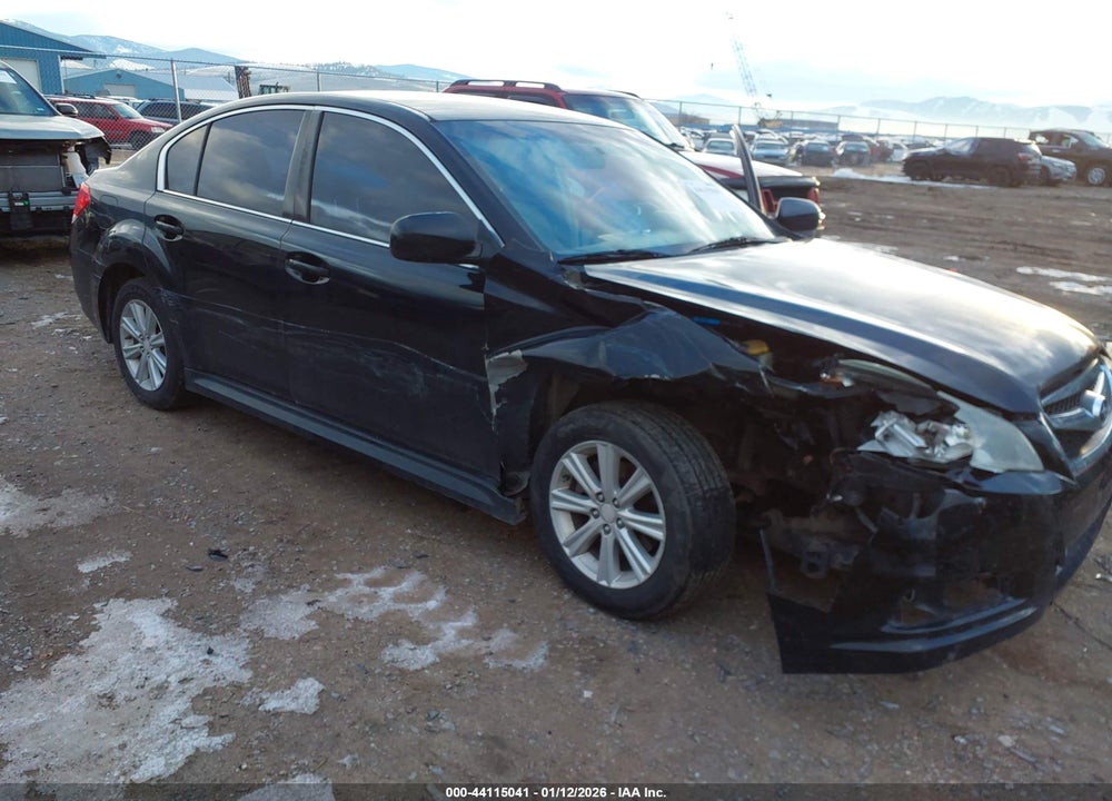 2012 SUBARU LEGACY 2.5I VIN: 4S3BMBA6XC3028287