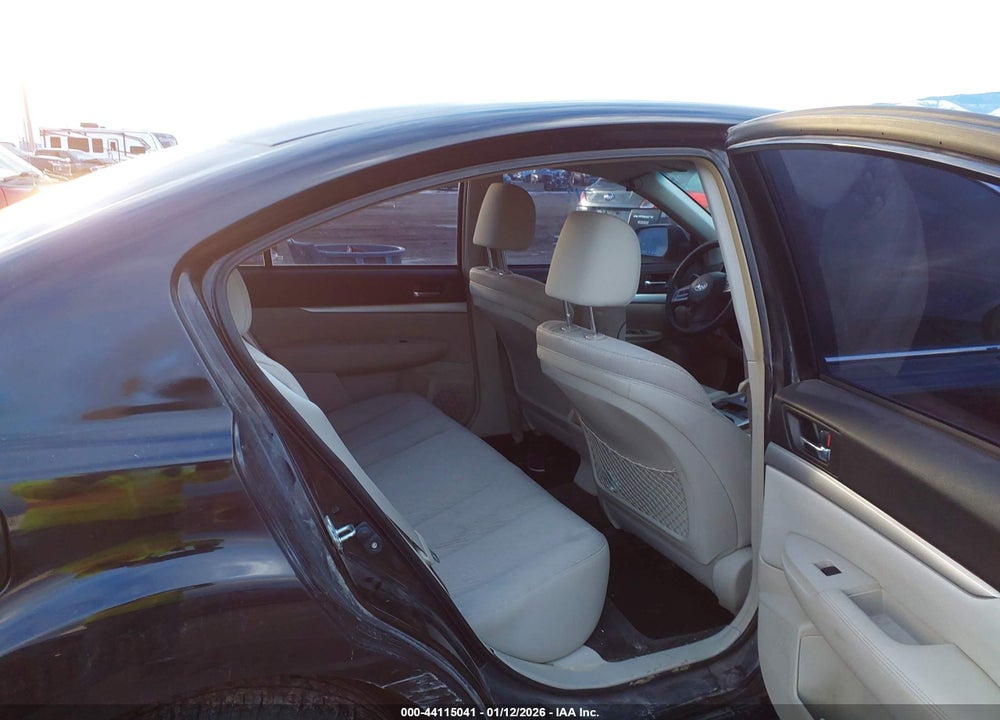 2012 SUBARU LEGACY 2.5I VIN: 4S3BMBA6XC3028287