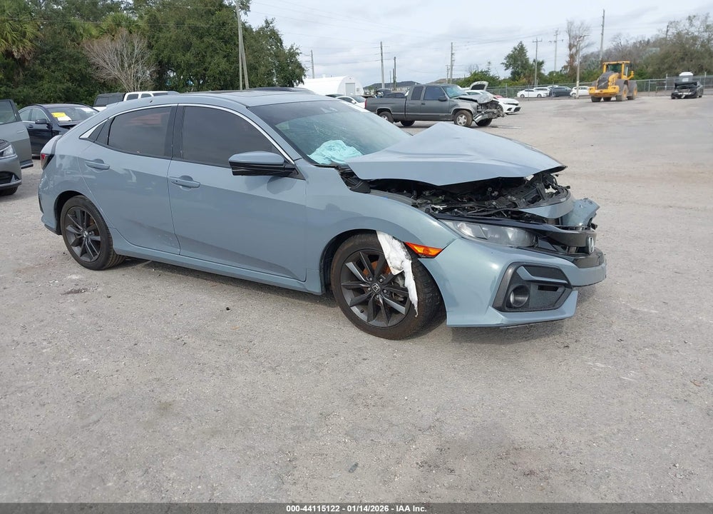2021 HONDA CIVIC EX VIN: SHHFK7H61MU218606